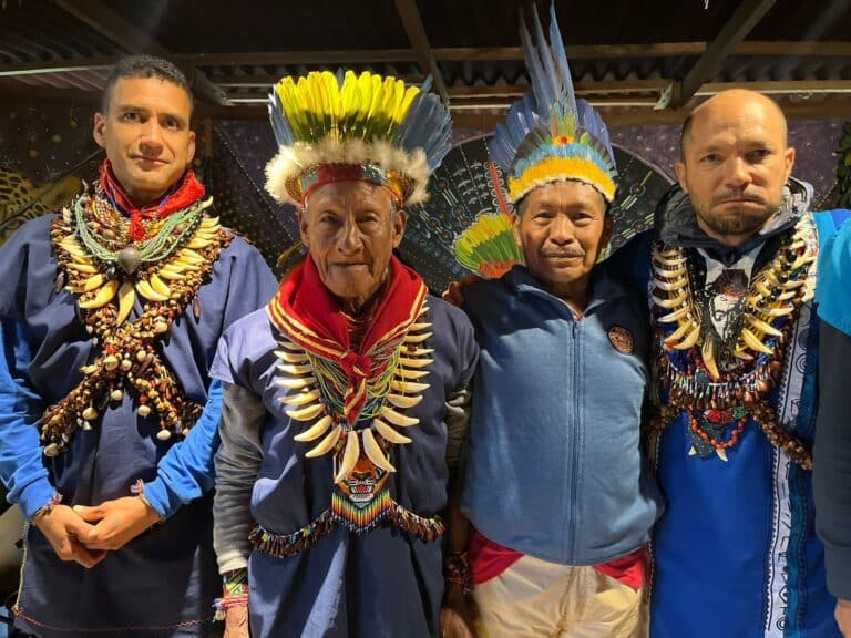 Ayahuasca Medellín retreat ceremony with Colombian Taita