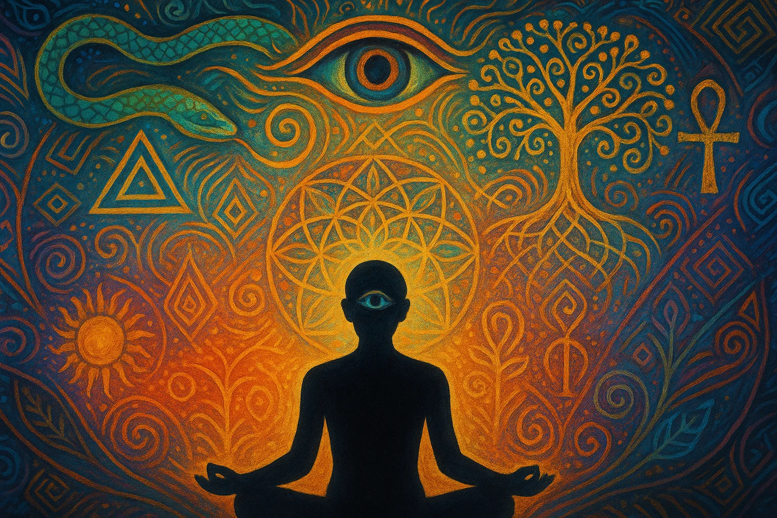 mystical ideograms and inner seeking