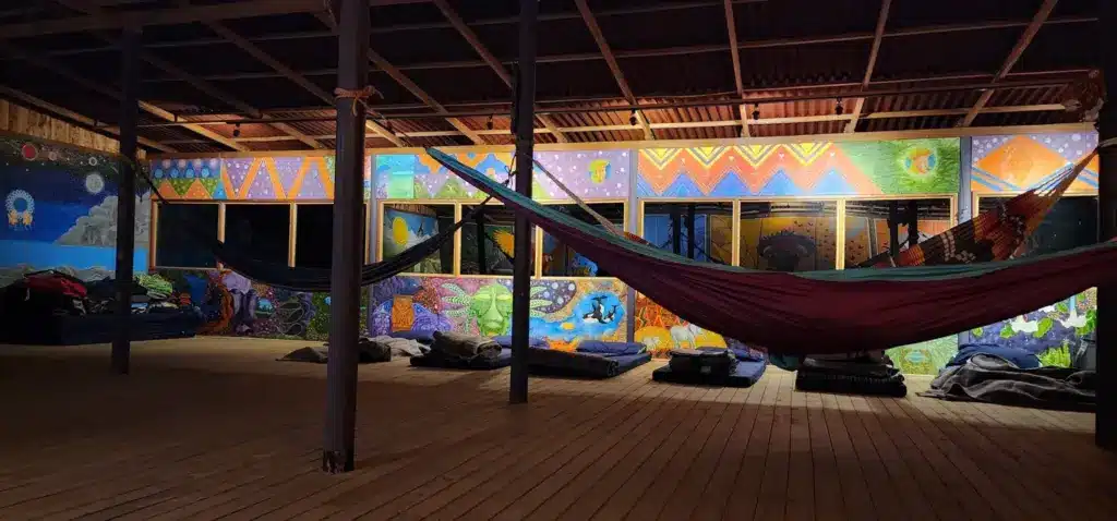 medicine house were ayahuasca ceremonies in medellin are held
